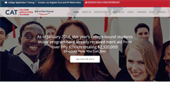 Desktop Screenshot of collegeapptraining.com